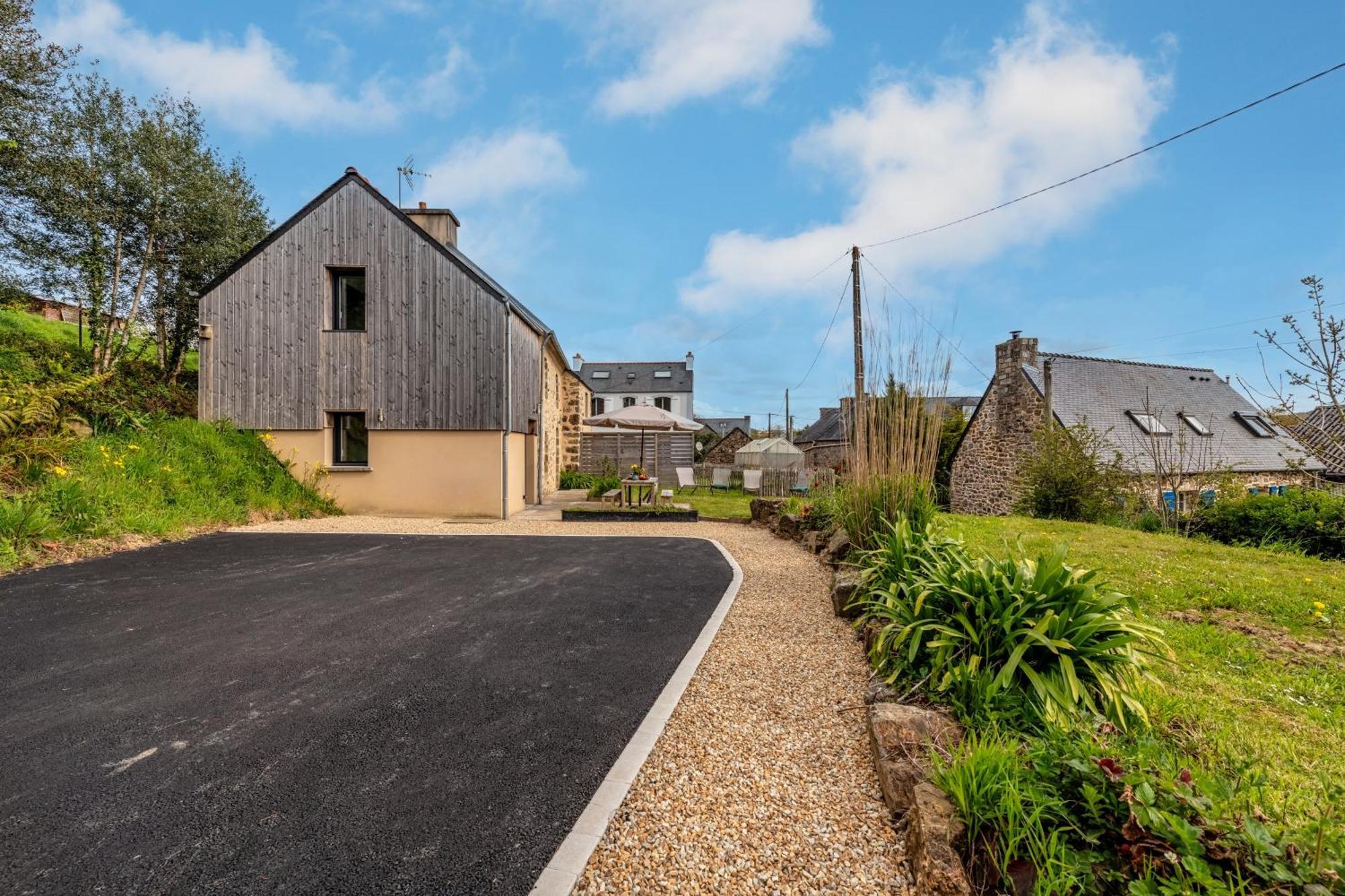 Toudig - Maison Avec Terrasse Et Jardin Plougastel-Daoulas Exteriör bild